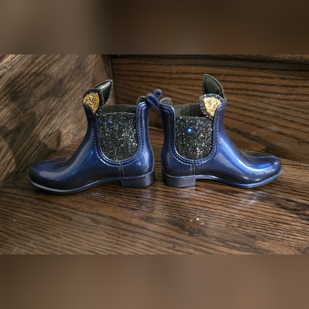 Lemon Jelly Kids Glitter Waterproof Boots